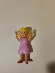 Little Tikes 3" Mini Figurine Girl Pink Dress