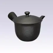 Tokoname Kyusu teapot - AKIRA - Line Step - 350cc/ml - Ceramesh