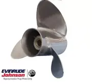Stainless Steel (10 x 11") EVINRUDE® JOHNSON® RH Propeller, 765176