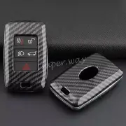 Smart Key Fob Case Shell Carbon Fiber Hard Cover For Range Rover Sport/Evoque