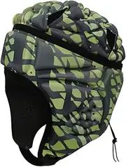 Yardenfun Soccer Rugby Flag Football Helmet Kids Anti-Collision Guard Ventilated Design Eva Material