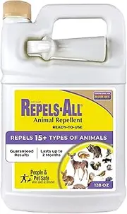 Bonide Repels-All Liquid Animal Repellent, Ready to Use, 1 Gallon