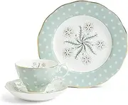 Royal Albert 1072626 TeaSet, Fine Bone China, 100 Years Teacup Saucer, Plate