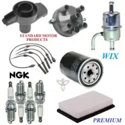 Tune Up Kit Filters Cap Wire Spark Plugs For PLYMOUTH VOYAGER L4 2.2L 1986-1987