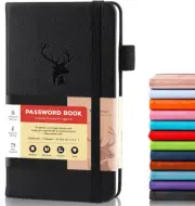 Password Book with Alphabetical Tabs Small Password Keeper with Extra