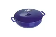 Staub Enamelled Cast Iron Bouillabaisse Pot 28cm / 4.65L | Marine Blue