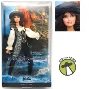 Barbie Pirates of the Caribbean: On Stranger Tides Angelica Doll 2010 Mattel