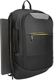 Targus CityGear Durable Backpack Designed for Travel and Commute with Dome Protection fit up to 14-15.6-Inch Laptop, Black (TCG661GL)
