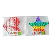Gotta Pop - Push & Pop Fidget Sensory Toys (2)-Star and Heart fidget