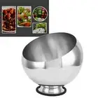 (Silver L)Seasoning Bowl Stainless Steel Hot Pot Restaurant Seasoning Contain AU