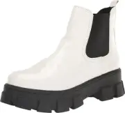 Circus Ny By Sam Edelman Darielle Women's White Patent Boot 8M