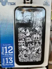 DISNEY PARKS Mickey & Friends Black & White iPHONE 12 Pro Max / 13 Pro Max Case