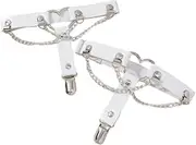 [Ｓｉｍｈｏａ] 2Pcs Women Leg Garter Belt for Club and Performance Use