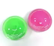 GooBands NEW GlowGoo Green Slime and Glitter Putty Pink both w Wristband GoGoPo