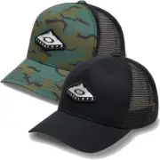 Oakley Men's Trucker Hat Peak Embroidered Logo Patch Mesh Snapback Cap