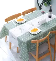 Joybos® Waterproof and Wrinkle Resistant Washable Table Cloth F82 12 Pcs