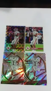 2023 Chronicles Draft Revolution Kyler Murray Card #85 plus 3 more cards