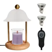 Candle Warmer Lamp with Timer and Dimmable, Vintage Electric Candle Warmer fo...