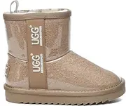 [UGG AUSTRALIAN SHEPHERD] UGG Boots Kids Mini Sheepskin Wool Clear Waterproof Shearling Coated Classic