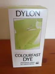 DYLON COLOURFAST DYE SPRING GREEN 72 NEW 100G PERMANENT COLOUR NATURAL FABRIC