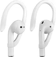 ICARERSPACE AirPods Ear Hooks Compatible with AirPods 1, 2, 3, Pro, Pro 2 - White