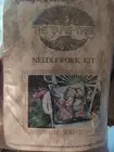 Carolyn Barrani The Tapis Tree Needlepoint Needlework Kit: Hummingbird Hollyhock