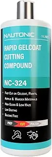 Rapid Gelcoat Cutting Compound 1L – High Cut Buffing Compound for Gel Coat, Paint & Acrylic