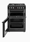 Belling 60cm double oven - 4 burner gas hob Double Oven !