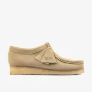 Clarks Women's Wallabee Maple Suede - 26155545, Maple Suede