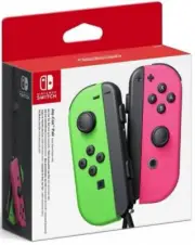 SWI Nintendo Switch Joy-Con Pair Controller - Neon Green/Neon Pink