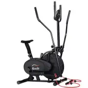 NNEDSZ 5in1 Elliptical Cross Trainer Exercise Bike Bicycle Home Gym Fitness Mach