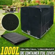 Outdoor Garden Cover 1000L IBC Rain Ton Barrel Sun Protective Foil Dust Covers