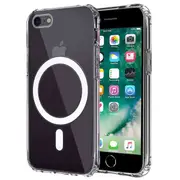For Apple iPhone 8 MagSafe Magnetic Case with HaloLock Shockproof Military Grade Protection Scratch Resistant Back Clear Protective Cover