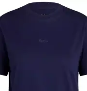 NWT - RAPHA Women's LOGO Cycling Sports Casual Cotton Dk Navy T-Shirt Tee - L