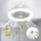 30w Ceiling Fan with Lighting Lamp Converter with Remote Control Manual Switch