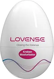 LOVENSE Kraken Male Masturbator Egg-shaped, Male Stroker Sex Toys Adult Toy for Men Pleasure, 1 Pack