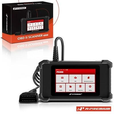 New 2024 PD200 Enhanced 4 System OBD2 Scanner Check Engine Scan Code Reader Tool