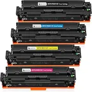 MEGOFFICE 207X Toner Compatible with HP 207A 207X Toner (with Chip) W2210X W2211X W2212X W2213X W2210A W2211A W2212A W2213A for Color Laserjet Pro MFP M283fdw M283fdn M282nw M255dmmw M255nw(4 Pack)