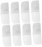WEKAMOS 8Pcs Pet Water Fountain Filter Replacements Drinking Fountain Accessories for Cats and Dogs Efficient Water Dispenser Filter for Clean Fresh Drinking Water