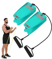Stepper with Resistance Bands - Multipurpose Under Desk Stepper Small Stair Stepper | Versatile Workout Stepper Fitness Stepper for Full Body Workout