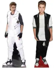 Bieber, Justin LIFESIZE CARDBOARD CUTOUT STANDEE Standup Party Prop Decoration