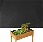 Yhsioaklo Black Mulch For Landscaping | Planter Basket Liners | Recyclable Waterproof Garden Fabric | Gardening Pots, Planter & Accessories For Women, Men, Adults