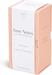 Compendium Love Notes – A Letter-Writing Kit for Couples to Express Love and Appreciation – 20 Themed Notes, Each with a Different Theme