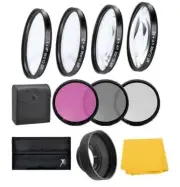Close up +1+2+4+10 and Filter Set For Nikon AF-S 28-300mm f/3.5-5.6G ED VR Lens