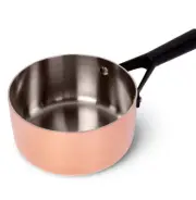 TVS Artusi 2.0 Trilaminate Copper 16cm (6.3") Saucepan w/Lid, Made in Italy, NEW