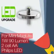 Mini MagLite LED Conversion Upgrade bulb Flashlight Torch 2AA Cell LED