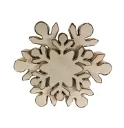 Snow Flake Christmas Table Home Decor 5.75" W x 1" D