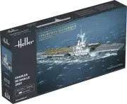 Model Ship Mounted Model Kit Assembly & Charles de Gaulle 1:400