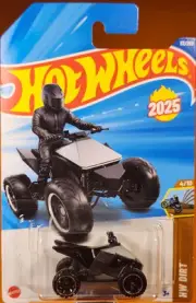 Hot Wheels TESLA CYBERQUAD, Silver, 2025 D-Case