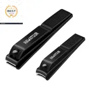Nail Clippers Set, Ultra Sharp Sturdy Fingernail and Toenail Clipper Cutters wit
